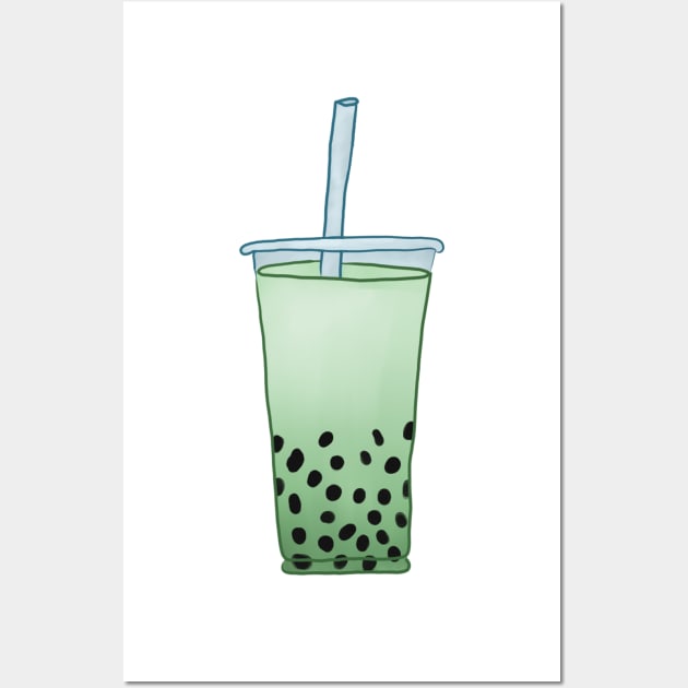 Bubble Tea Wall Art by alxandromeda